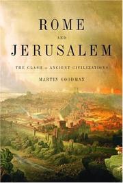 Cover of Rome and Jerusalem by Martin Goodman