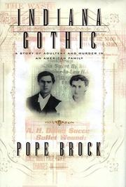 Cover of Indiana gothic by Pope Brock