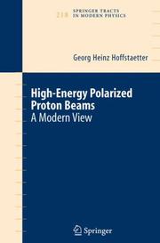 Front cover of High Energy Polarized Proton Beams by Georg Heinz Hoffstaetter