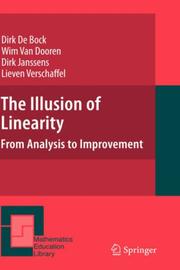 Front cover of The illusion of linearity by Dirk de Bock