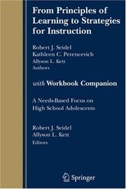 Front cover of From Principles of Learning to Strategies for Instruction-with Workbook Companion by Kathy C. Perencevich