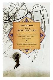 Front cover of Language for a new century by Tina Chang