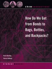 Cover of How Do We Get from Bonds to Bags? by Harding