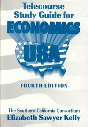 Front cover of Economics U. S. A. by Elizabeth Sawyer Kelly