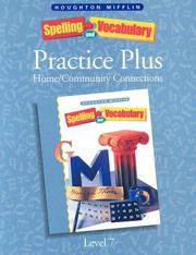 Cover of Spelling And Vocabulary Practice Plus Grade 7 by Unknown
