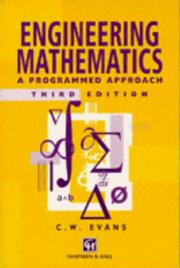 Cover of Engineering mathematics by C. W. Evans