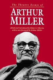 Front cover of Theatre Essays of Arthur Miller by Arthur Miller