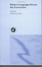 Cover of Modern Languages Across the Curriculum by M. Grenfell