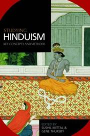 Front cover of Studying Hinduism by Sushil; Mittal