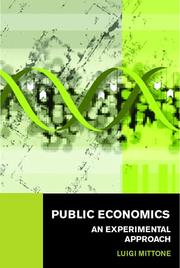 Front cover of Public Economics by Luigi Mittone