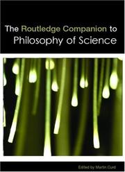 Cover of The Routledge Companion To Philosophy Of Science by Martin Curd
