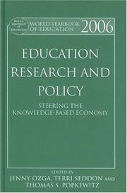 Front cover of Education research and policy by Jennifer Ozga
