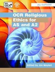 Front cover of Religious Ethics for AS and A2 by Jill Oliphant