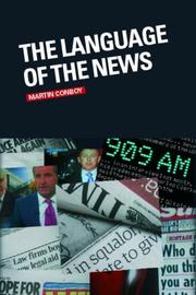 Front cover of Language of the News by Marting Conboy