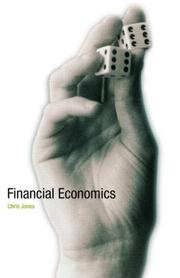 Front cover of Financial Economics by Chris Jones
