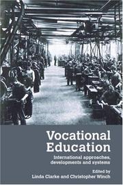 Front cover of Vocational Education by Linda Clarke