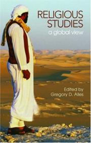 Cover of Religious Studies by Gregory Alles