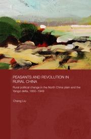 Cover of Peasants and Revolution in Rural China by Chang Liu