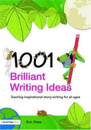 Cover of 1001 brilliant writing ideas by Ron Shaw