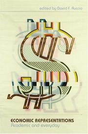 Front cover of Economic Representations by David F Ruccio