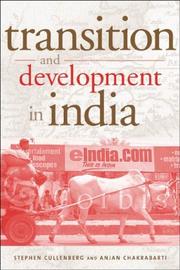 Front cover of Transition and Development in India by Anj Chakrabarti