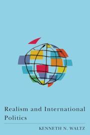 Front cover of Realism and International Politics by Ken Waltz