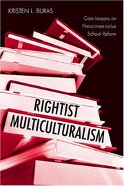 Front cover of Rightist Multiculturalism by Kristen L Buras