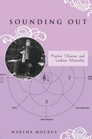 Cover of Sounding Out by Martha Mockus