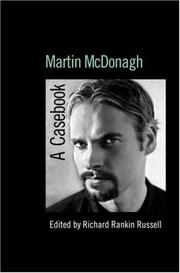 Cover of Martin Mcdonagh by R. Russell
