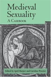 Cover of Medieval sexuality by April Harper