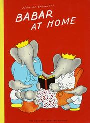 Cover of Babar at Home by Jean de Brunhoff