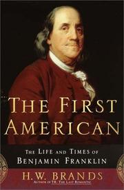 Cover of The First American by Henry William Brands