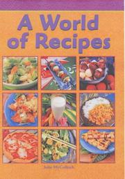 Front cover of A World of Recipes by Julie McCulloch