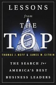 Cover of Lessons from the Top by Paul B. Brown