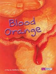 Cover of Blood Orange by Anthony Masten