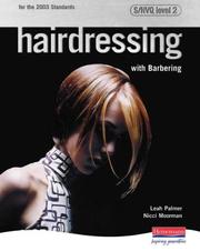 Front cover of Hairdressing with Barbering by Leah Palmer