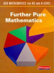 Front cover of AEB Mathematics for AS and A-Level (AEB Mathematics for AS & A-Level) by Centre for Innovation in Mathematics Teaching - University of Exeter