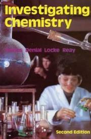 Cover of Investigating chemistry by L. Davies