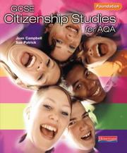 Front cover of GCSE citizenship studies for AQA by Joan Campbell