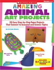 Front cover of Amazing Animal Art Projects by Jo Lynn Alcorn