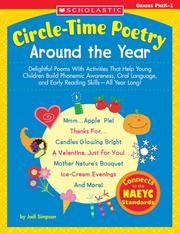 Cover of Circle Time Poetry by Jodi Simpson