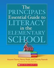 Front cover of The principal's essential guide to literacy in the the elementary school by Autumn Tooms