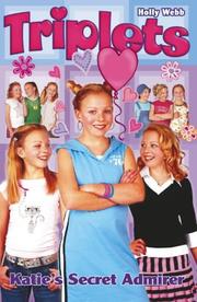 Front cover of Katie's Secret Admirer (Triplets) by Holly Webb