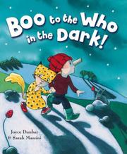 Front cover of BOO to the WHO in the DARK by Joyce Dunbar