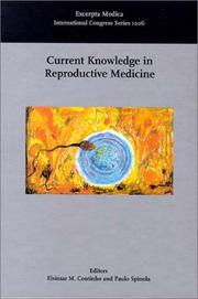 Front cover of Current knowledge in reproductive medicine by World Congress on Human Reproduction (10th 1999 Salvador, Brazil)