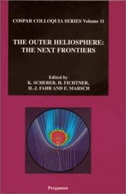 Front cover of The outer heliosphere by COSPAR Colloquium (11th 2000 Potsdam, Germany)