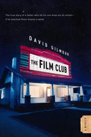Front cover of The Film Club by David Gilmour