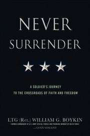 Cover of Never Surrender by Jerry Boykin