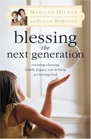 Cover of Blessing the next generation by Marilyn Hickey