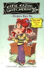 Front cover of Anyone But Me #1 (promo) (Katie Kazoo, Switcheroo) by Nancy E. Krulik
